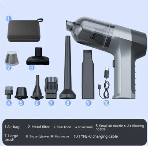 DriveForce™ Pro 12000Pa Brushless Car Vacuum